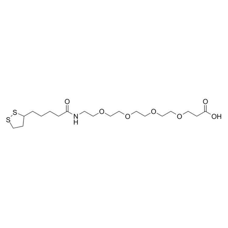 Lipoamido-PEG4-acid，LIPOAMIDO-PEG4-COOH